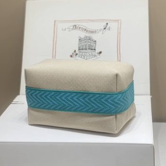 Replica Hermes Canvas Medium Bride-A-Brac Cabriole Case