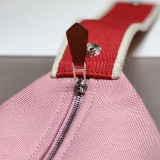 Replica Hermes Canvas Medium Bride-A-Brac Cabriole Case