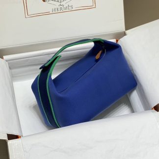 Replica Hermes Canvas Medium Bride-A-Brac Cabriole Case
