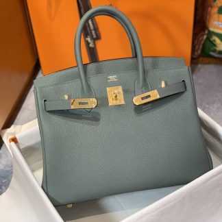 Replica Hermes Birkin 30 Clemence Leather Bag