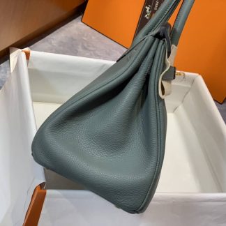 Replica Hermes Birkin 30 Clemence Leather Bag