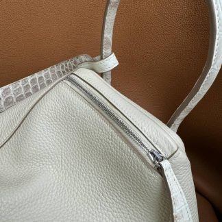 Replica Hermes Touch Lindy 26 Niloticus Crocodile Clemence Leather Bag