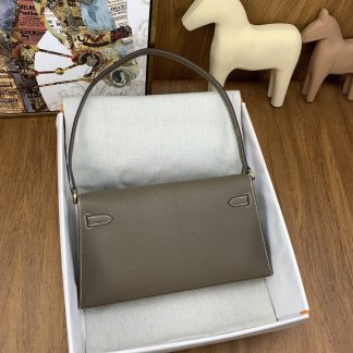 Replica Hermes Kelly Elan Chevre Mysore Leather Bag