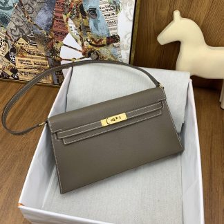 Replica Hermes Kelly Elan Chevre Mysore Leather Bag
