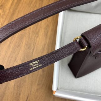 Replica Hermes Kelly Elan Chevre Mysore Leather Bag