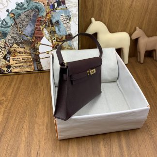 Replica Hermes Kelly Elan Chevre Mysore Leather Bag