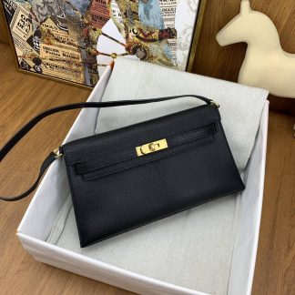 Replica Hermes Kelly Elan Chevre Mysore Leather Bag