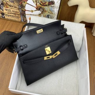Replica Hermes Kelly Elan Chevre Mysore Leather Bag