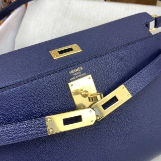 Replica Hermes Kelly Elan Chevre Mysore Leather Bag