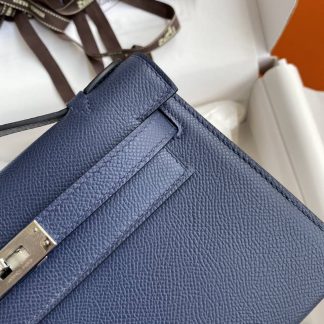 Replica Hermes Epsom Leather Kelly Pochette