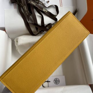 Replica Hermes Epsom Leather Kelly Pochette