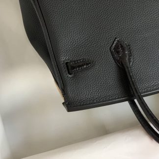 Replica Hermes Touch Birkin 30 Togo Niloticus Crocodile Leather Bag