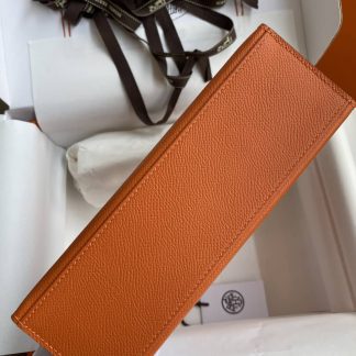 Replica Hermes Epsom Leather Kelly Pochette