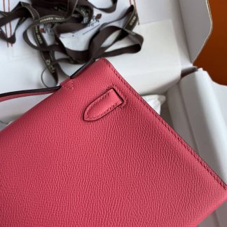 Replica Hermes Epsom Leather Kelly Pochette
