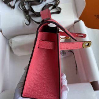 Replica Hermes Epsom Leather Kelly Pochette