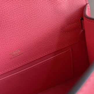 Replica Hermes Epsom Leather Kelly Pochette