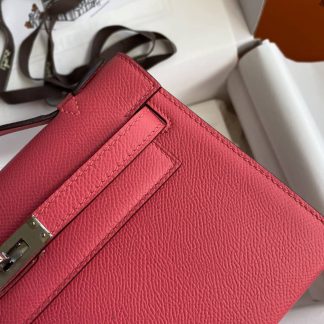 Replica Hermes Epsom Leather Kelly Pochette
