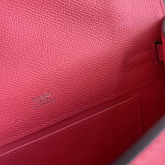 Replica Hermes Epsom Leather Kelly Pochette