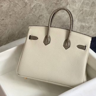 Replica Hermes Touch Birkin 30 Togo Niloticus Crocodile Leather Bag