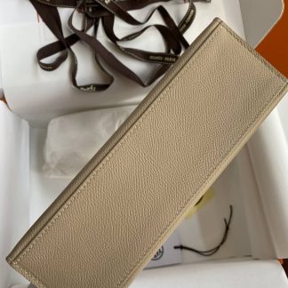 Replica Hermes Epsom Leather Kelly Pochette