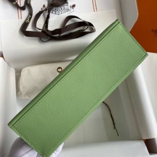 Replica Hermes Epsom Leather Kelly Pochette