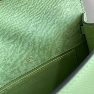 Replica Hermes Epsom Leather Kelly Pochette