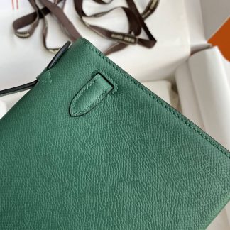Replica Hermes Epsom Leather Kelly Pochette