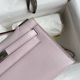 Replica Hermes Swift Leather Mini Kelly Pochette