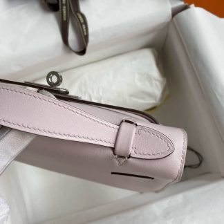Replica Hermes Swift Leather Mini Kelly Pochette