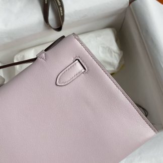 Replica Hermes Swift Leather Mini Kelly Pochette