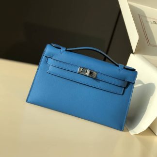 Replica Hermes Swift Leather Mini Kelly Pochette