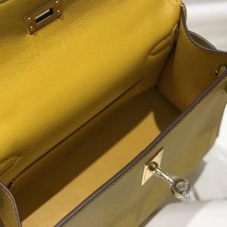 Replica Hermes Swift Leather Mini Kelly Pochette