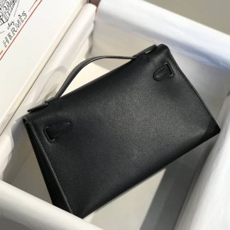 Replica Hermes Swift Leather Mini Kelly Pochette