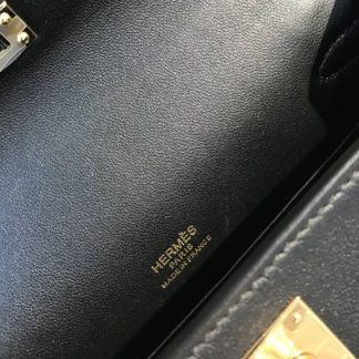 Replica Hermes Swift Leather Mini Kelly Pochette
