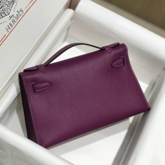 Replica Hermes Swift Leather Mini Kelly Pochette