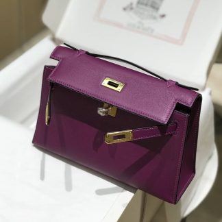 Replica Hermes Swift Leather Mini Kelly Pochette