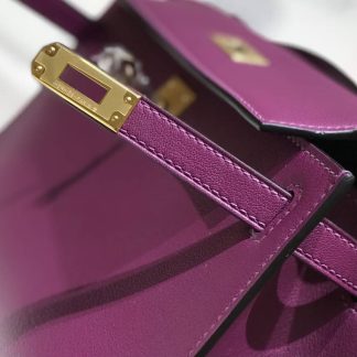 Replica Hermes Swift Leather Mini Kelly Pochette