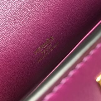 Replica Hermes Swift Leather Mini Kelly Pochette