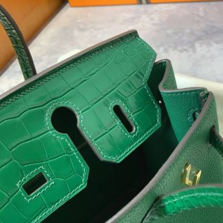 Replica Hermes Touch Birkin 30 Togo Niloticus Crocodile Leather Bag