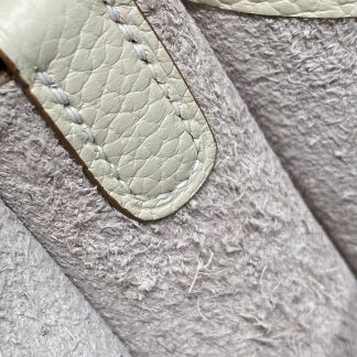Replica Hermes Evelyne Mini Clemence Leather Bag