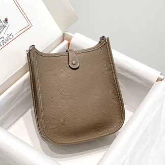 Replica Hermes Evelyne Mini Clemence Leather Bag