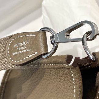 Replica Hermes Evelyne Mini Clemence Leather Bag