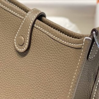 Replica Hermes Evelyne Mini Clemence Leather Bag