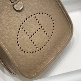 Replica Hermes Evelyne Mini Clemence Leather Bag