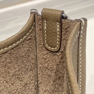 Replica Hermes Evelyne Mini Clemence Leather Bag