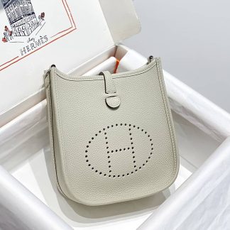 Replica Hermes Evelyne Mini Clemence Leather Bag