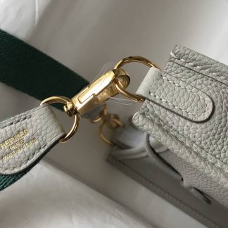 Replica Hermes Evelyne Mini Clemence Leather Bag