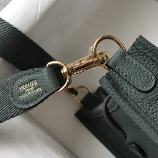 Replica Hermes Evelyne Mini Clemence Leather Bag