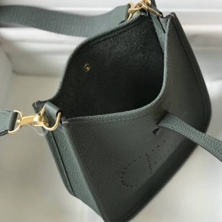 Replica Hermes Evelyne Mini Clemence Leather Bag