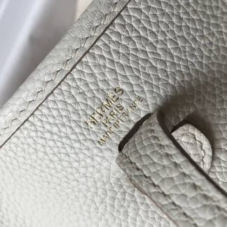 Replica Hermes Evelyne Mini Clemence Leather Bag